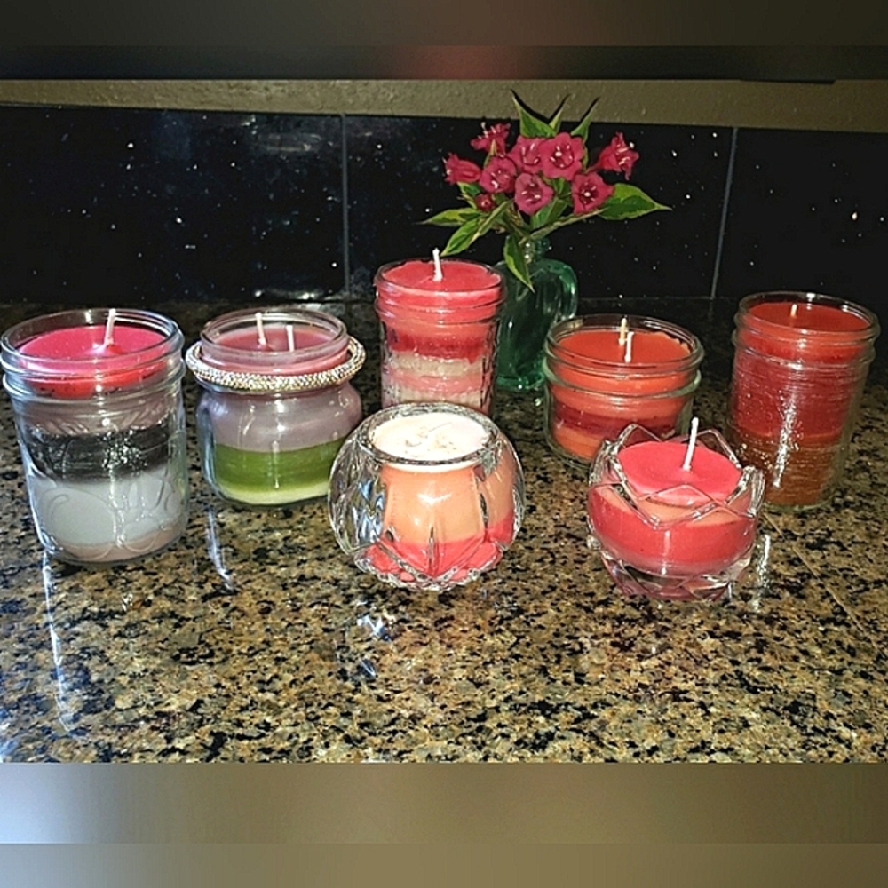 Soy Candles Hand Crafted Clean Calming Blends 7oz All Scents R Listed 👇# 1-13 - Picture 2 of 15